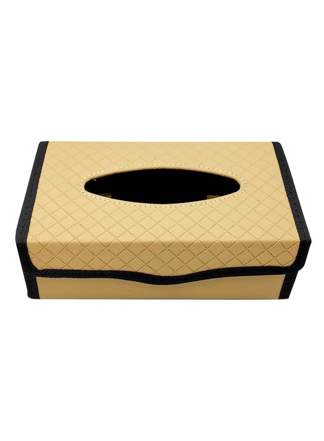 Car Tissue Holder PU Leather Foldable Tissue Box Organizer Napkin Holder for Car Seat Sun Visor Dashboard Home Office Use - Image 2
