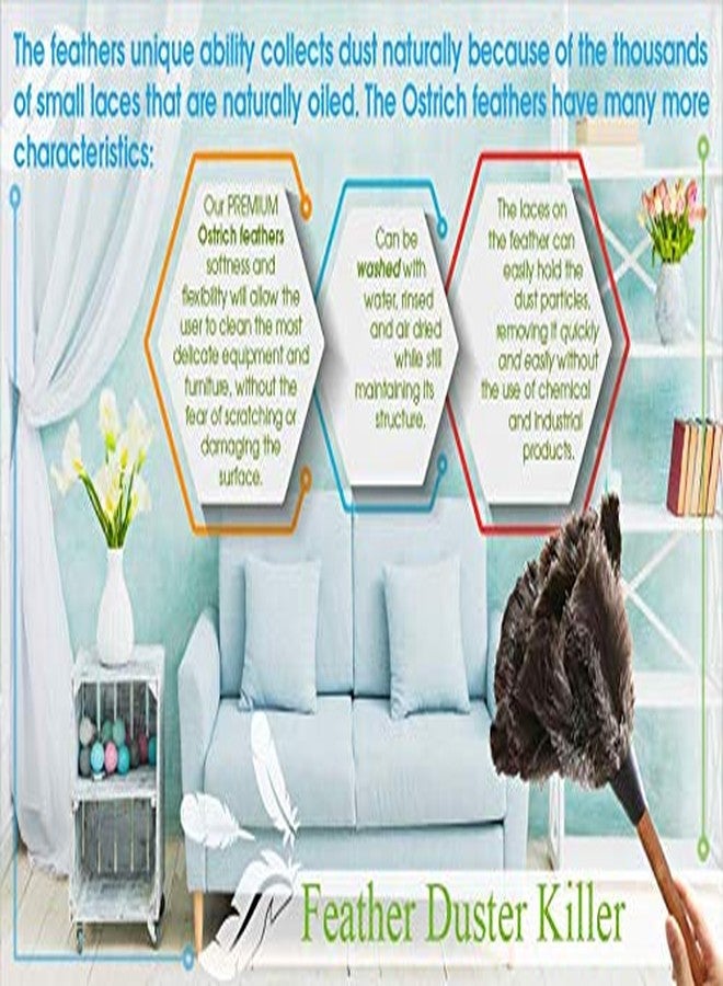 داسترز كيلر 12 قطعة من منفضة ريش قابلة للسحب (12 إلى 16 بوصة) - Image 5