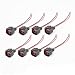 YQYHCN 8Pack Fuel Injector Pigtail Connector Plug Wire EV6 EV14 ID725 ID850 ID1000 Fit for Ford F150 F250 Crown Victoria Mustang Pigtail Harness Replace 15306318 Chevy Dodge Ford Replace 5013995AA - Image 2