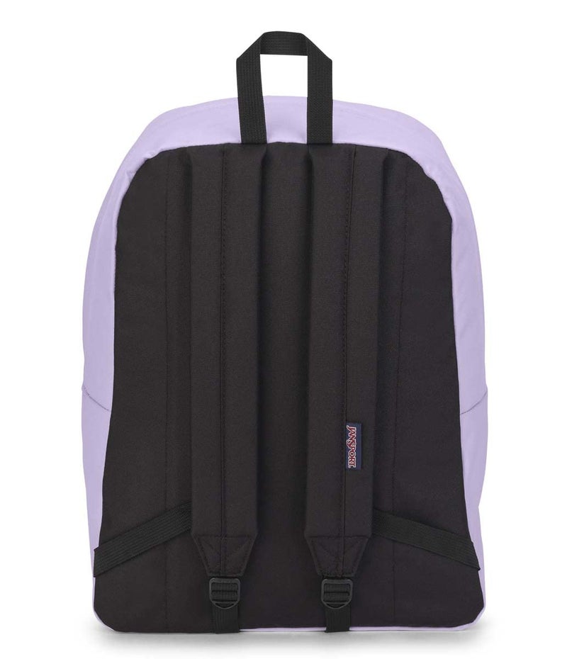 JanSport SuperBreak One Backpacks - Durable, Lightweight Bookbag with 1 Main Compartment, Front Utility Pocket with Built-in Organizer - Premium Backpack, Pastel Lilac - Image 2