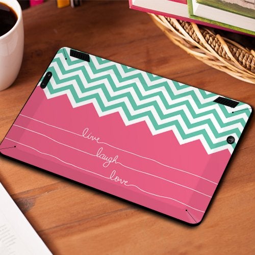 DecalGirl Kindle Fire HDX 7" Decal/Skin Kit, Live Laugh Love - Image 3