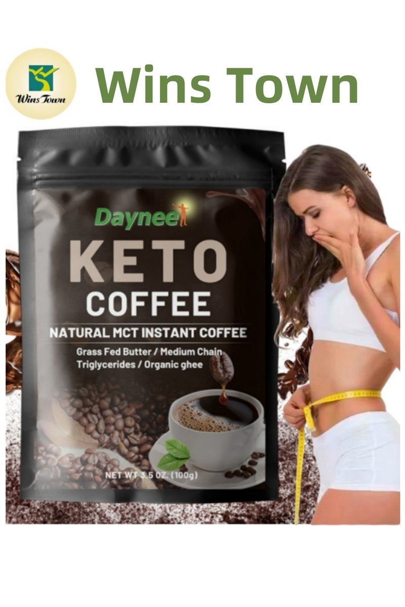 Slimming Keto Coffee Customized MCT Oil  Grass-Fed Ghee, Precision Carb Control for Accelerated Fat Burning