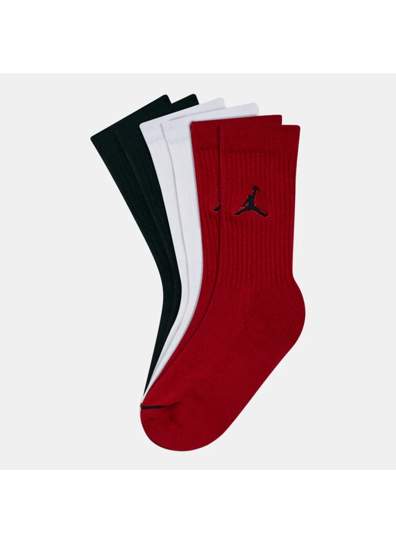 Jordan Kids' Jumpman Crew Socks (3 Pack)