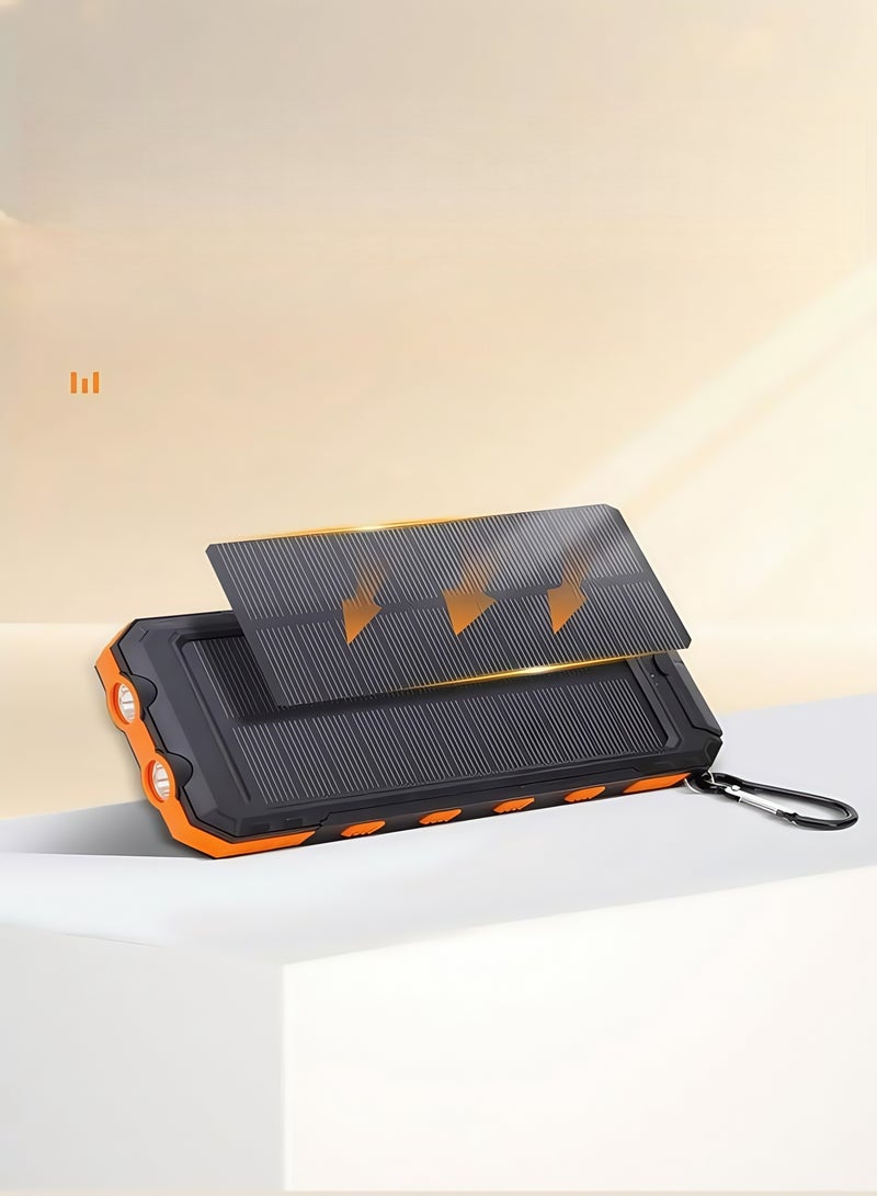 Portable Power Bank P22.5W 20000mAh Rugged Solar Power Bank Waterproof with Compass Function - Image 2