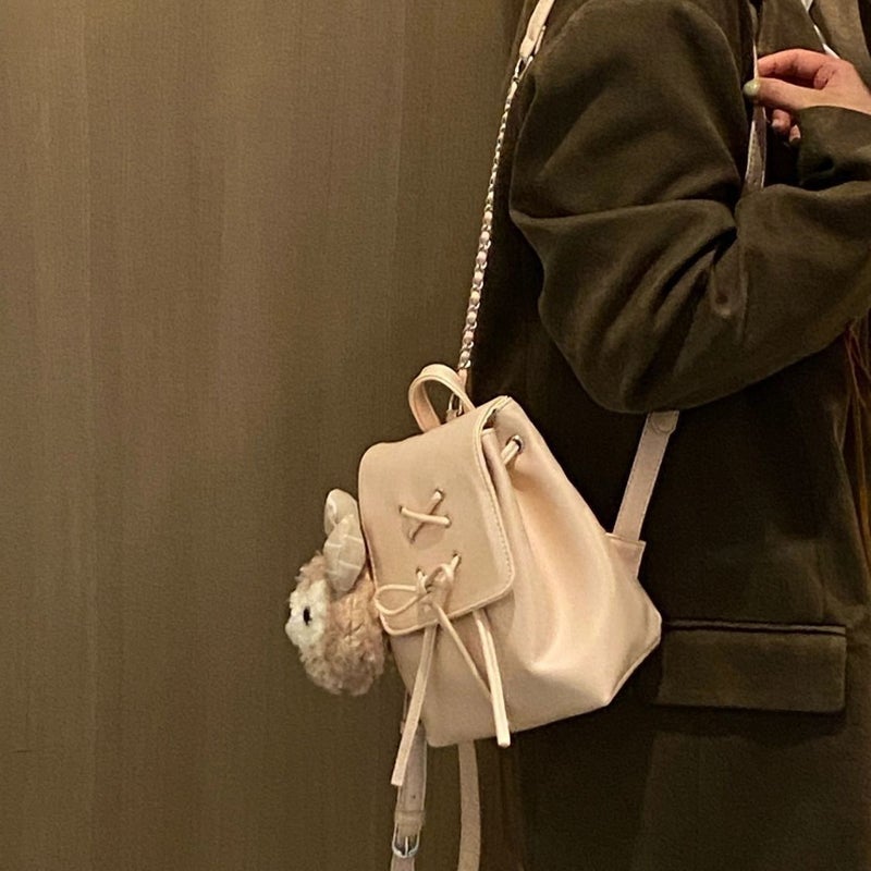 Original Ballet Style Cute Backpack Women'S New Niche Design Princess Style Temperament Handbag... - Image 4