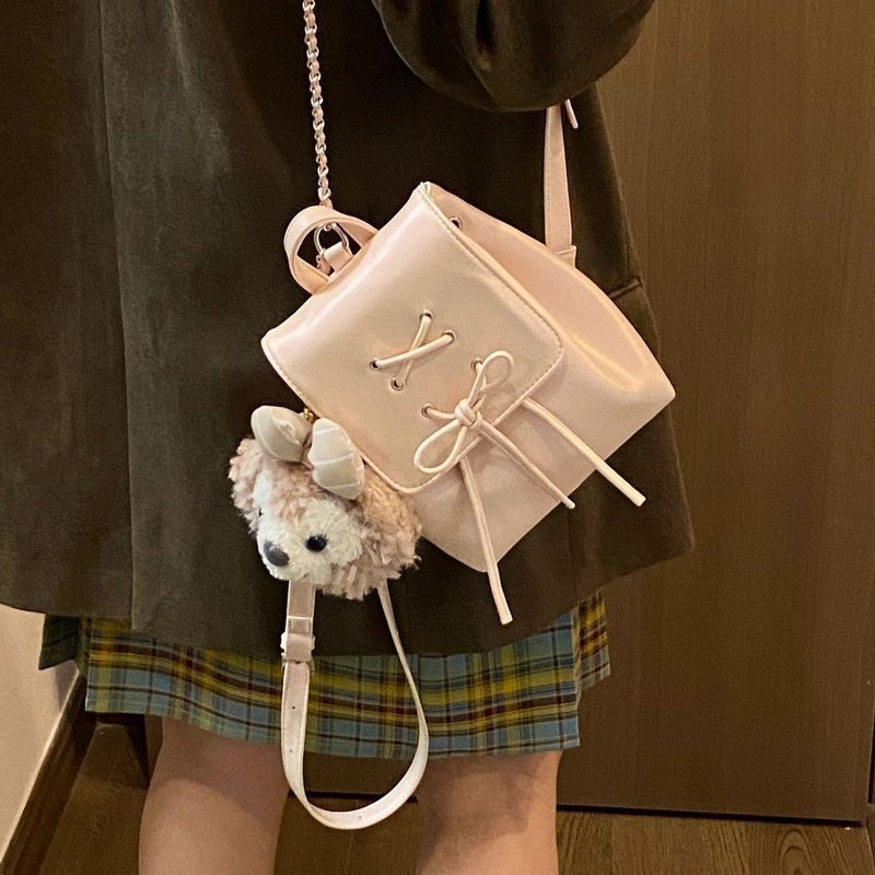 Original Ballet Style Cute Backpack Women'S New Niche Design Princess Style Temperament Handbag... - Image 2