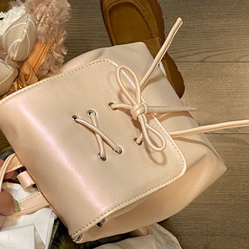 Original Ballet Style Cute Backpack Women'S New Niche Design Princess Style Temperament Handbag... - Image 3