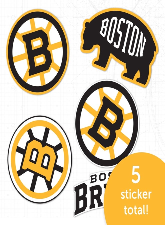 Desert Cactus Boston Bruins Sticker NHL Team National Hockey League Vinyl Decal Laptop Water Bottle Car Scrapbook Sheet (Type 2-6) - Image 4
