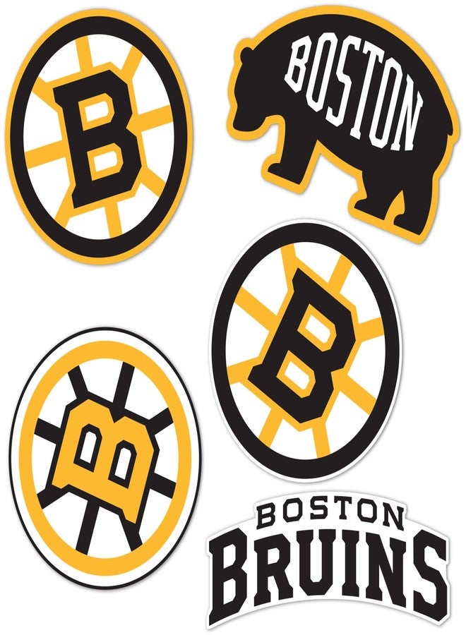 Desert Cactus Boston Bruins Sticker NHL Team National Hockey League Vinyl Decal Laptop Water Bottle Car Scrapbook Sheet (Type 2-6) - Image 1