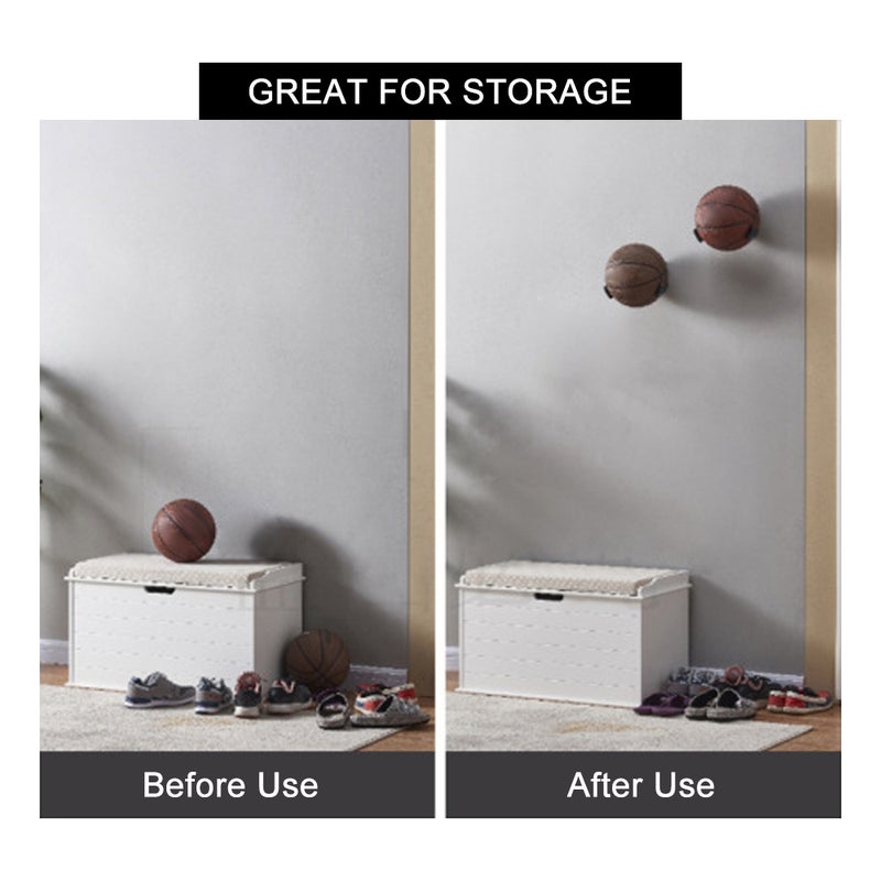 Ultralight Ball Holder Rack Perforation Wall Mounted Ball Holder Rack Home Ball Holder Bracket - Image 3