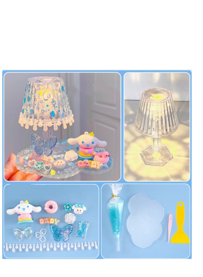Starry Night Light Children's Girl Princess Material Pack Handmade Puzzle Toy Set - Image 1