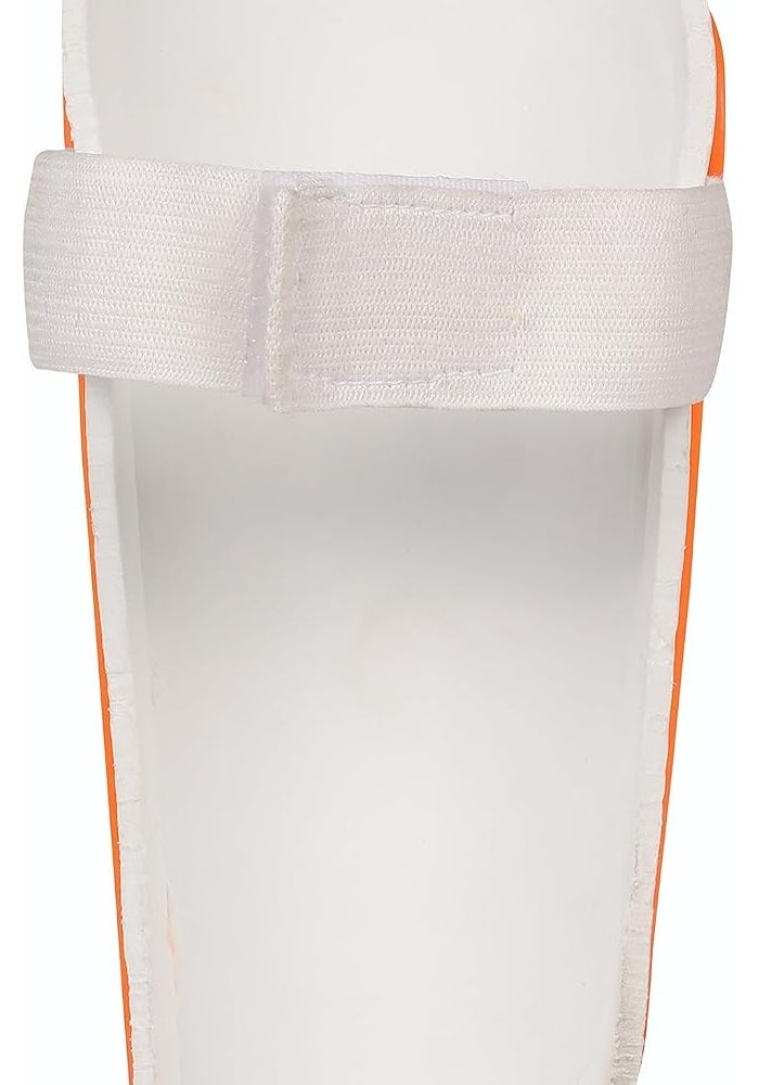 Nivia Wisdom 2018 Shinguard (Size S) Orange Compact Football Shin Protection - Image 3