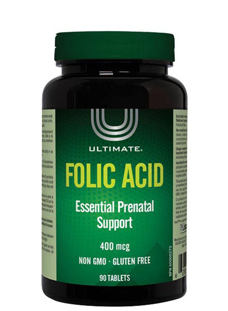 Folic Acid 400Mg Tablets 90'S