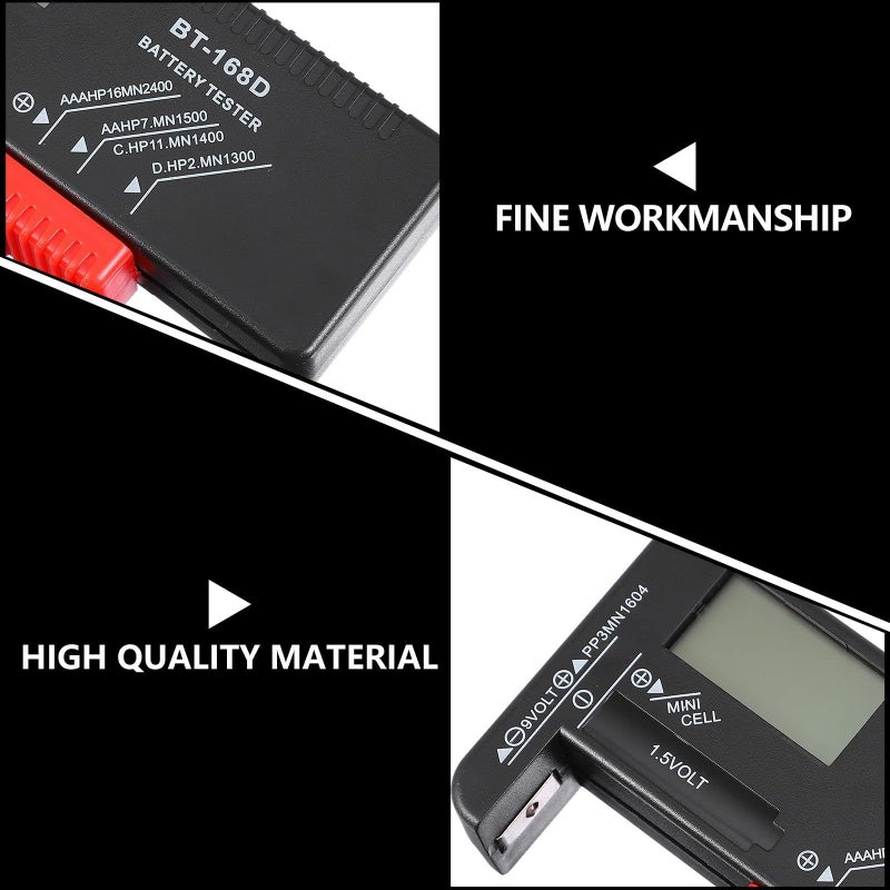Multipurpose Battery Volt Tester for AA AAA Button Cell with Analog Needle - Image 5