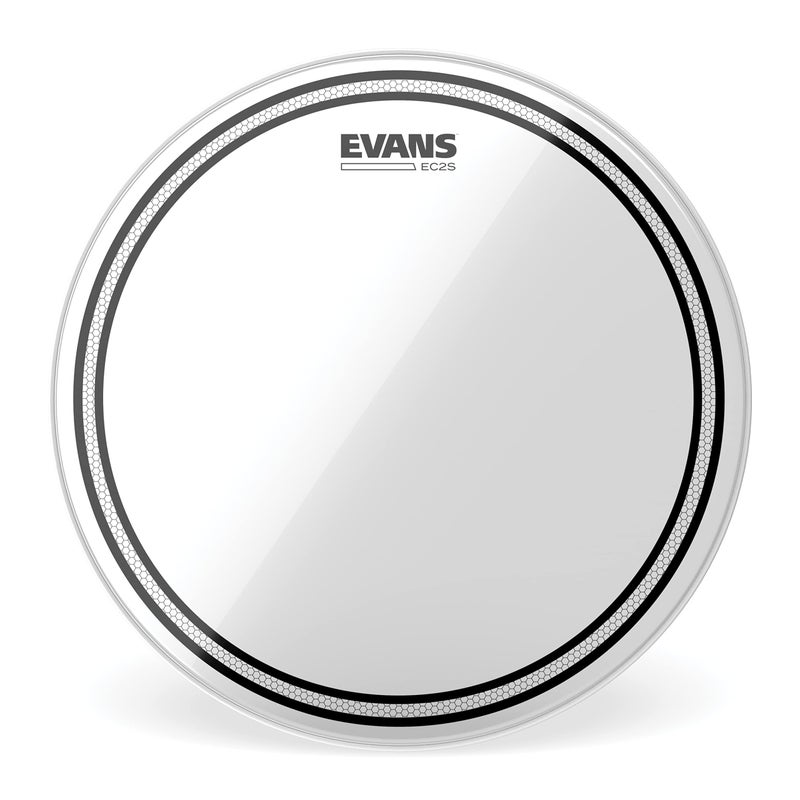 Evans Drum Heads EC2S Clear Tom Drumhead 16 Inch