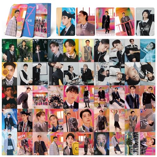 KPOPBP Seventeen Photocards 2024 New Album 17 IS RIGHT HERE Photo Cards 55 PCS Kpop Merchandise Gift for Carat Fans - Image 2