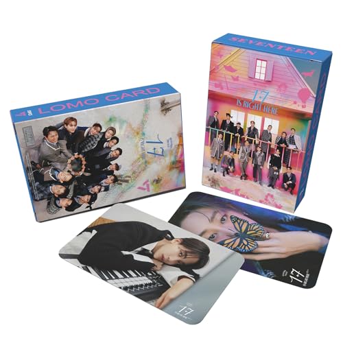 KPOPBP Seventeen Photocards 2024 New Album 17 IS RIGHT HERE Photo Cards 55 PCS Kpop Merchandise Gift for Carat Fans - Image 3