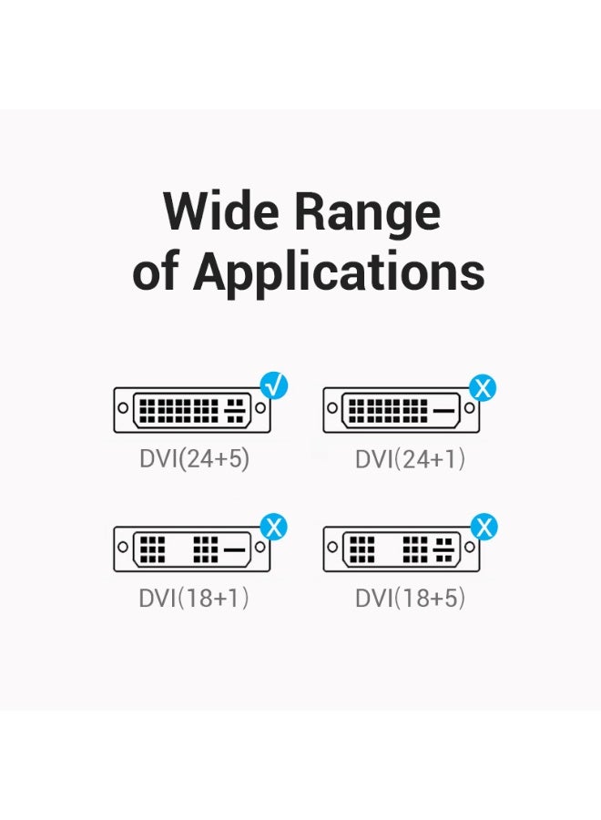 VENTION DVI Male to VGA Female Adapter Black Model # ECFB0 - Image 5