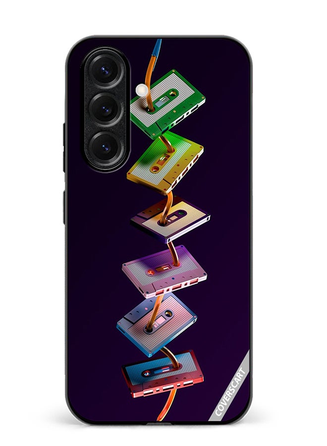 VR CREATIVE Protective Case Cover For Samsung Galaxy S25 Multicolur Design Multicolour