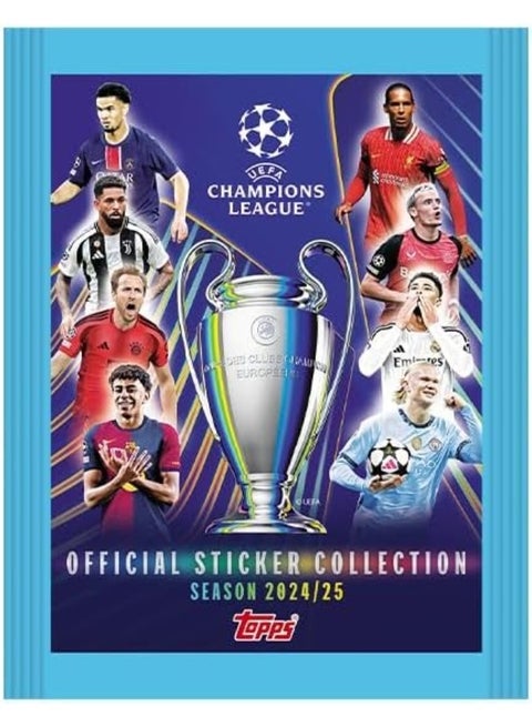 مجموعة ملصقات دوري أبطال أوروبا الرسمية موسم 2024/25