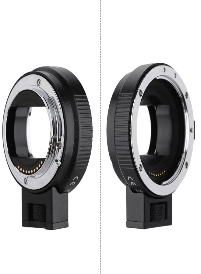 حلقة محول التركيز التلقائي AF EF-NEXII لعدسات Canon EF و EF-S للاستخدام مع كاميرات Sony NEX E Mount 3/3N/5N/5R/7/A7/A7R/A7S/A5000/A5100/A6000 ذات الإطار الكامل - Image 4