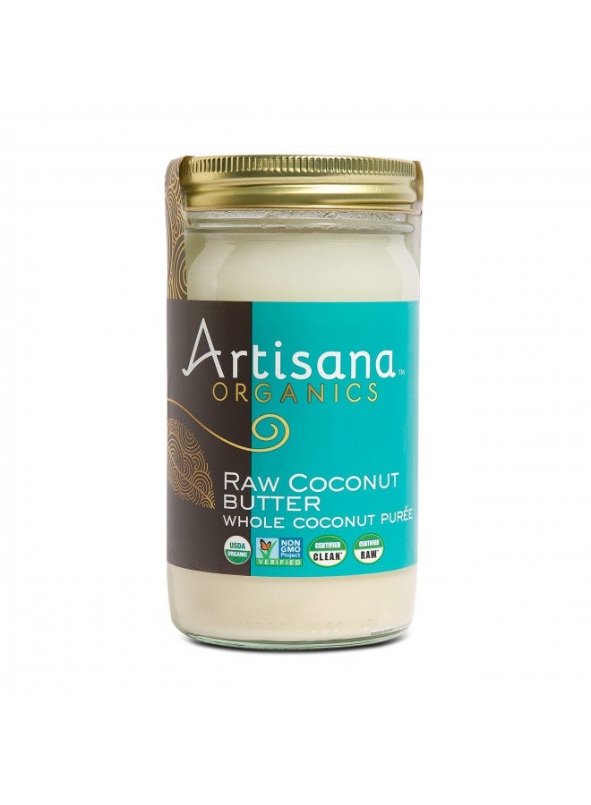 Artisana Organics Raw Coconut Butter, 14 Oz | No Sugar Added, Paleo, Keto Snack, Vegan And Non Gmo  - Image 4