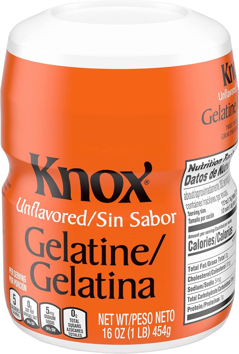 Knox Unflavored Gelatin - 1 lb - Set of 3 - Image 4
