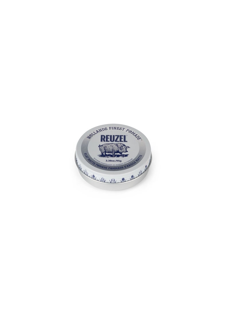 Reuzel Clay Matte Pomade - 3.38oz/95g - Image 1