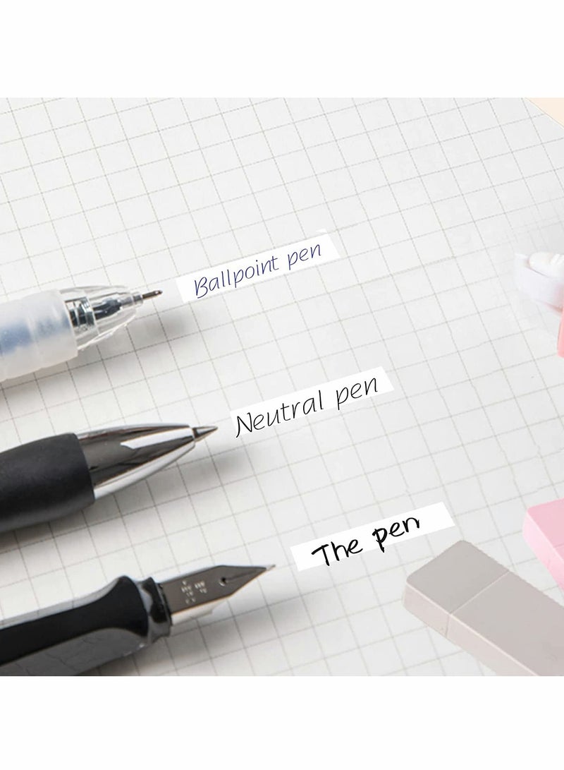 KASTWAVE Correction Tapes, 6 Pack Mini Simple INS style White Correction Tape, Tape Eraser,Correction Tape White Tape, Correction Tape Eraser for School Office Home Supplies - Image 2