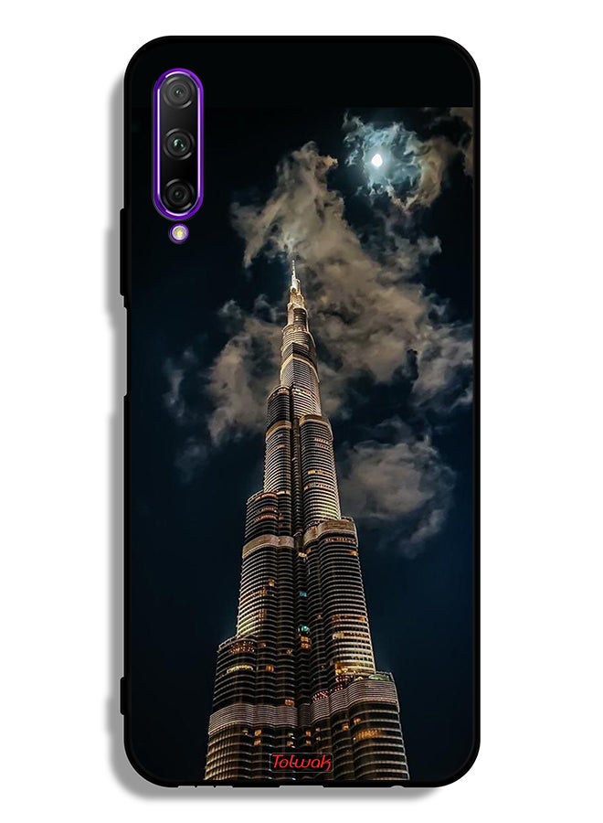 Tolwak Huawei Y9s Protective Case Cover Burj Khalifa In Night - Image 2