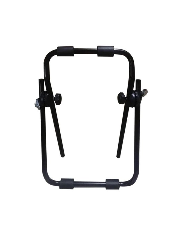 كروني حامل دراجات عالمي من كروني - حامل دراجات قابل للطي يُثبّت في صندوق السيارة، مناسب لسيارات السيدان والسيارات الرياضية متعددة الاستخدامات والسيارات ذات الباب الخلفي، بتصميم مقاوم للخدش - Image 1