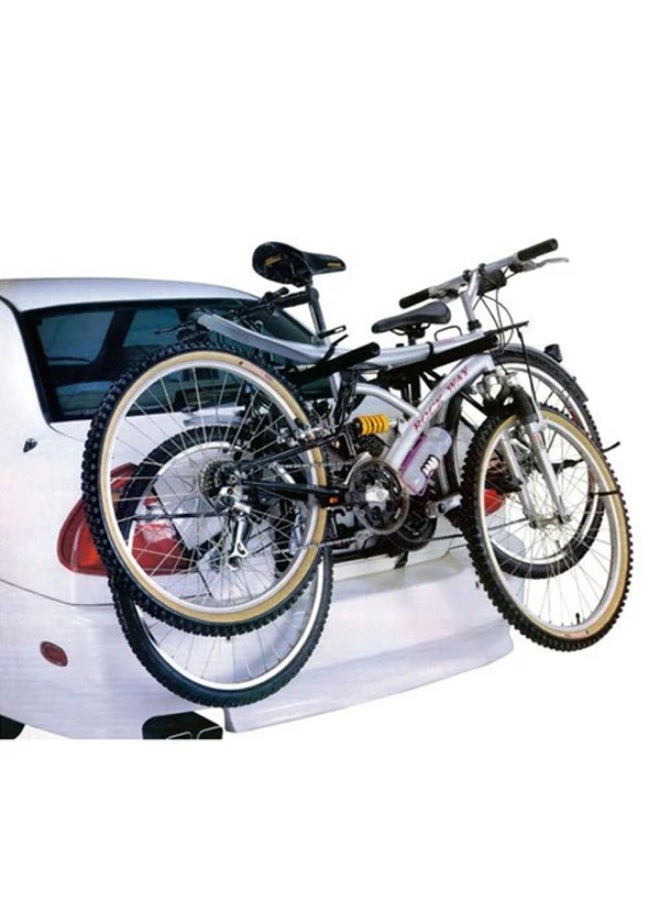 كروني حامل دراجات عالمي من كروني - حامل دراجات قابل للطي يُثبّت في صندوق السيارة، مناسب لسيارات السيدان والسيارات الرياضية متعددة الاستخدامات والسيارات ذات الباب الخلفي، بتصميم مقاوم للخدش - Image 2