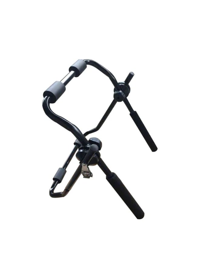 كروني حامل دراجات عالمي من كروني - حامل دراجات قابل للطي يُثبّت في صندوق السيارة، مناسب لسيارات السيدان والسيارات الرياضية متعددة الاستخدامات والسيارات ذات الباب الخلفي، بتصميم مقاوم للخدش - Image 3