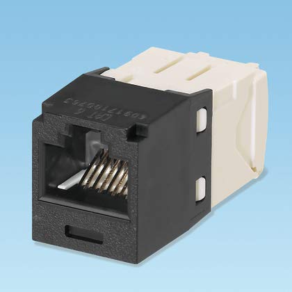 Panduit Mini-Com TX6 Plus Giga-Channel Cat6 Jack, Black, Box of 50 CJ688TGBL - Image 2