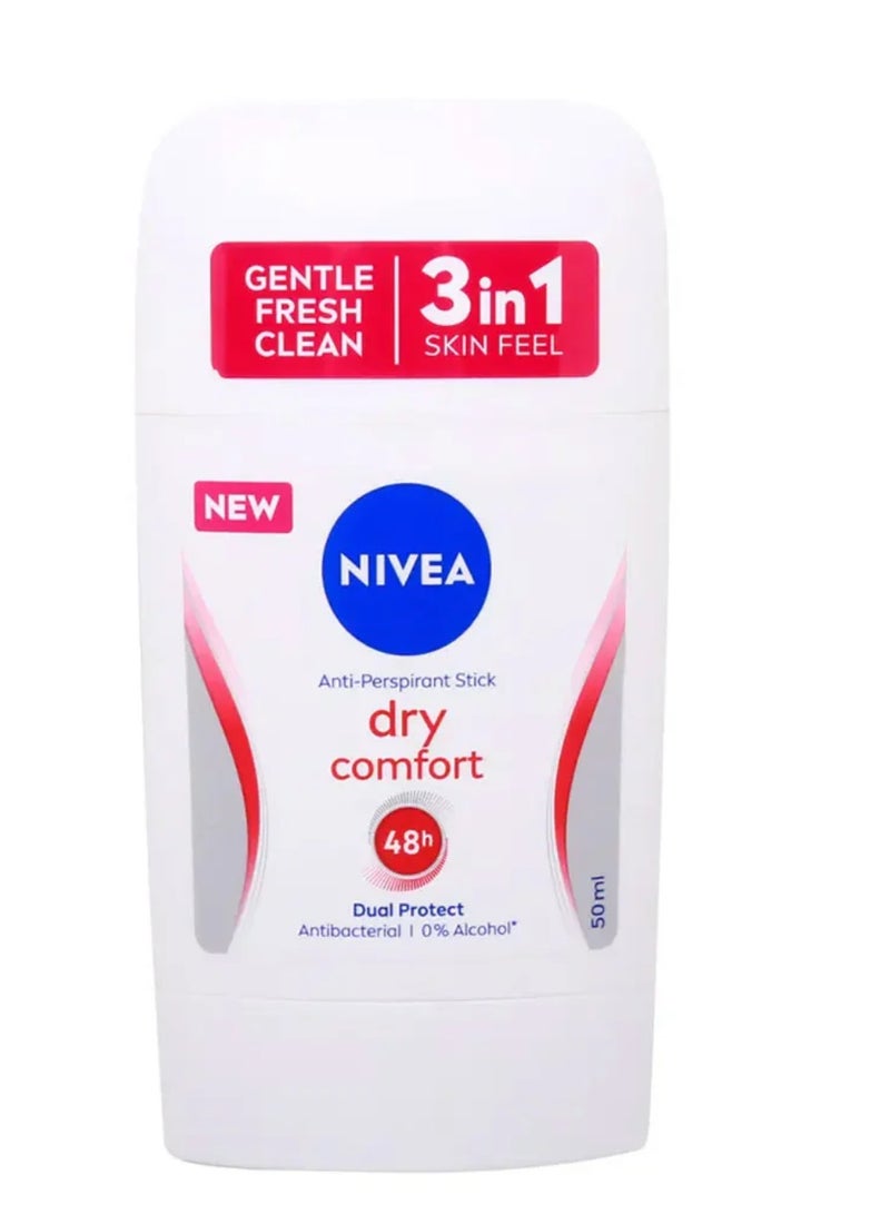 نيفيا ستيك مضاد للتعرق للنساء حماية 48 ساعة جفاف سريع كومفورت 50 ملليلتر - Image 1