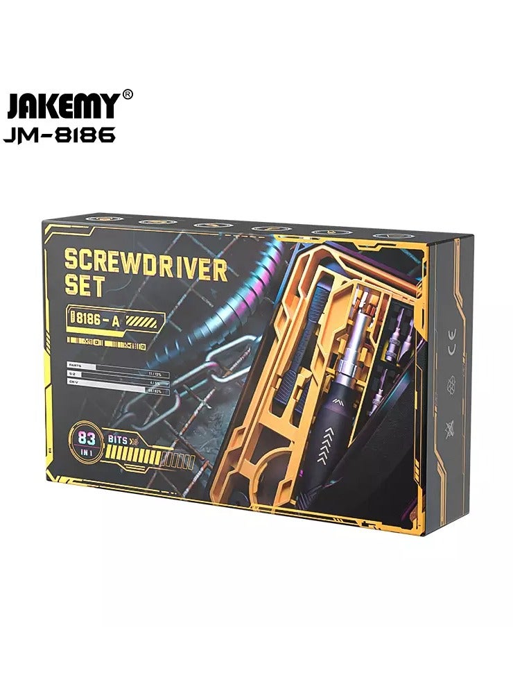 JAKEMY JM-8186 83-in-1 Magnetic Screwdriver Set Multi-Purpose - Image 4