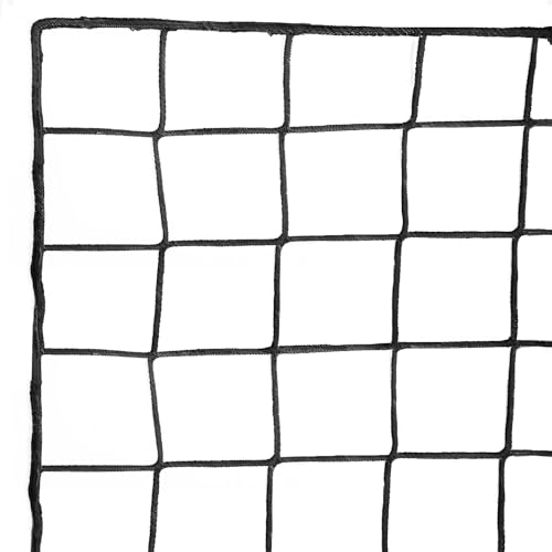 Wiseek Soccer Backstop Net, 10x15ft High Impact Barrier Net, Nylon Sport Netting, Rebounder Behind Goal (Installation Rope Included) - Image 1