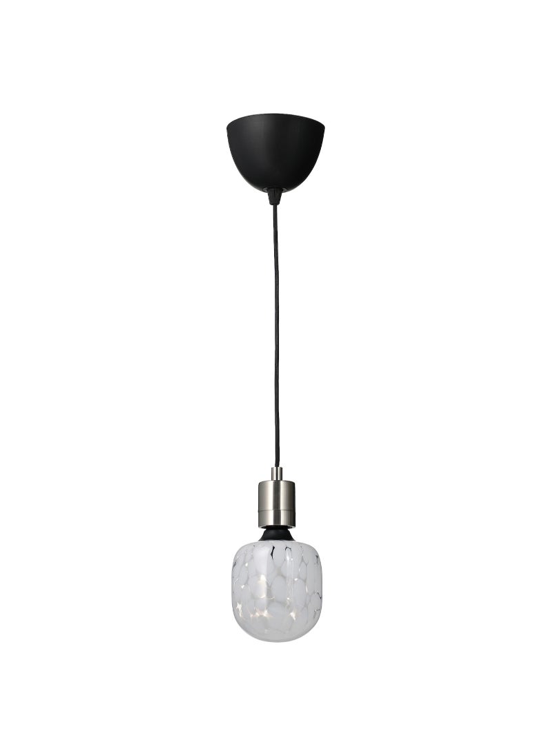 Pendant lamp with light bulb 