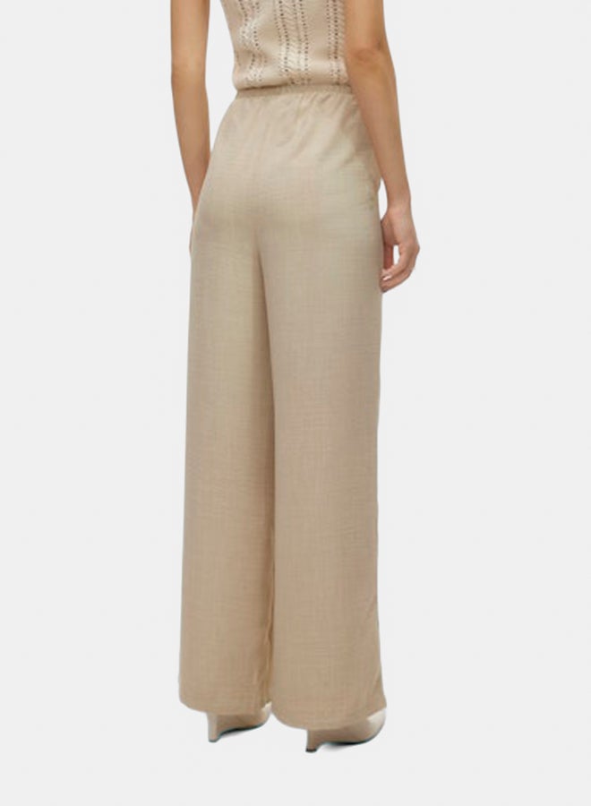 VERO MODA VERO MODA Womens Melaney Highwaist Loose Pant  - Image 5