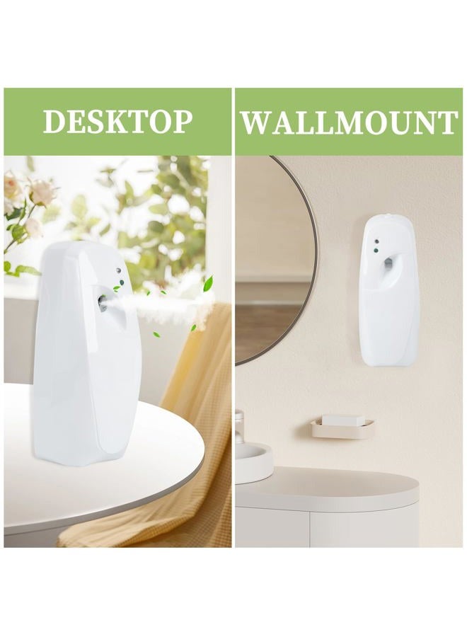 Bigwe Automatic Air Freshener Dispenser, Home indoor Wall-mounted Automatic Adjustable Fragrance Aerosol Sprayer for Bathroom, Hotel, Office and Public Area,White,Air Freshener Spray Refill not included - Image 4
