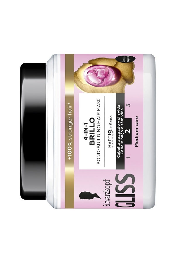 Schwarzkopf Gliss Liquid Slik 4-in-1 Mask 400ml - Image 1