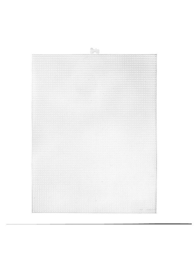 داريس #7 قماش شبكي بلاستيكي - قماش إبرة للحرف اليدوية والغزل ومنظفات الأنابيب والمزيد - شفاف، 10.5 بوصة × 13.5 بوصة - 12 قطعة - Image 1