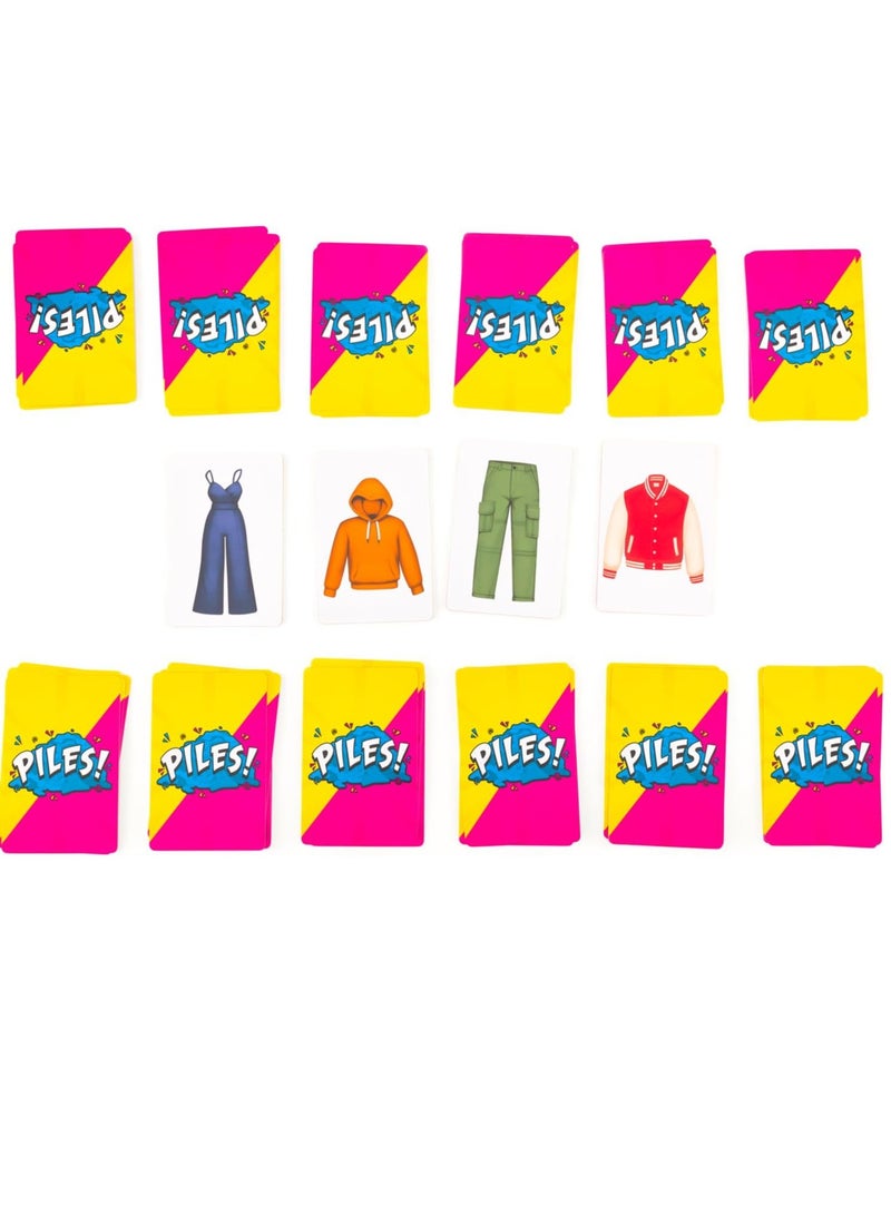 Piles – Card Games – Family Games – for Kids 8 and Up – Games for Adults – Family Game Night – Travel Games – Memory Game – 10 Minutes – 2 to 8 Players - Image 5