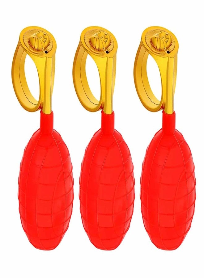 RupeeRise 3 Pcs Ring Water Prank Set - Outdoor Squirt Toy, Gag Gift for Party Activities - Image 1