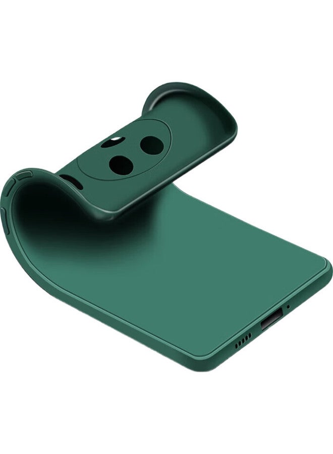 Hotfire Huawei Mate30 Pro Phone Case, Huawei Mate30 Pro 5G Protective Cover, Full Lens Protection Upgraded Liquid Matte Anti-Drop Slim Soft Case For Men And Women - Midnight Black - Image 2
