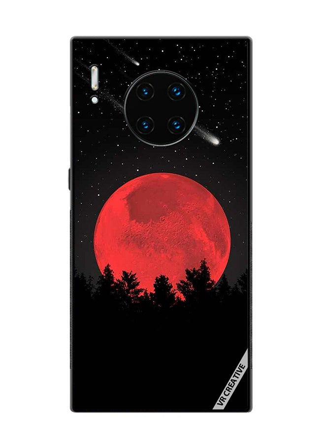 VR CREATIVE Protective Case Cover For Huawei Mate 30 Pro Bloody Moon Design Multicolour - Image 1