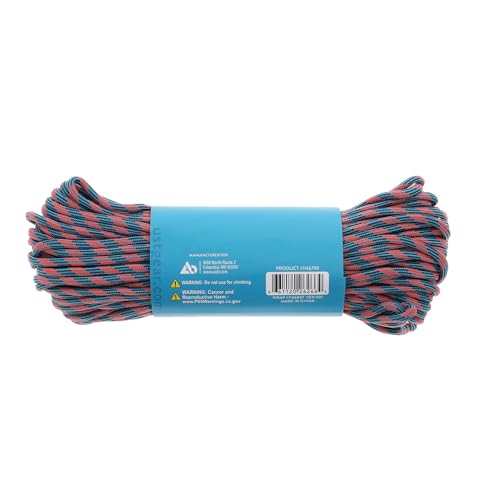 UST ParaTinder 100 Ft Paracord with Tinder Core (Orange/Grey), One Size - Image 2