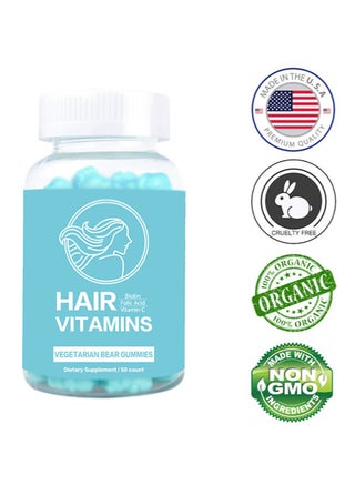 Hair Vitamins Vegan Dietary Supplement Gummies With Biotin Folic Acid Vitamin - pzsku/ZA4FE8DE5DCD0EEC15382Z/45/_/1726646683/66fc116b-c8dd-4829-a022-ed28b470fb37