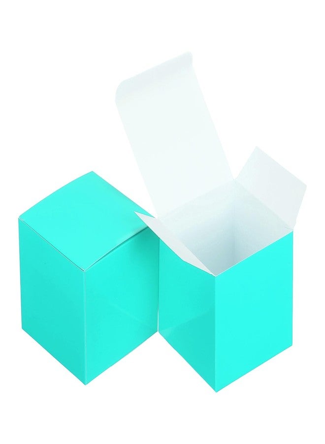 PATIKIL Gift Boxes with Lids, (4x4x4 Inch, Blue (36 Pcs, Cardstock Foldable Bridesmaid Proposal Wrap Small Candy Box for Birthday Presents Wedding Graduation Holiday Craft - Image 1