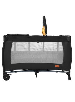 Bebesitos Spacious Foldable Multifunction Baby Bed Nursery Center And Travel Cot Comfortable Baby Crib Safe Baby Playpen Two Stage Design Newborn Bed To Toddler Baby Playard  - Image 2